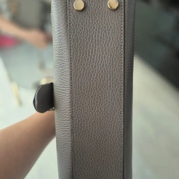 [BUNJANG] Gucci Interlocking G Top Handle Chain Bag Small Gray / [정품]구찌 인터로킹 G 탑핸들 체인백 스몰 그레이 / 상태최상/풀구성