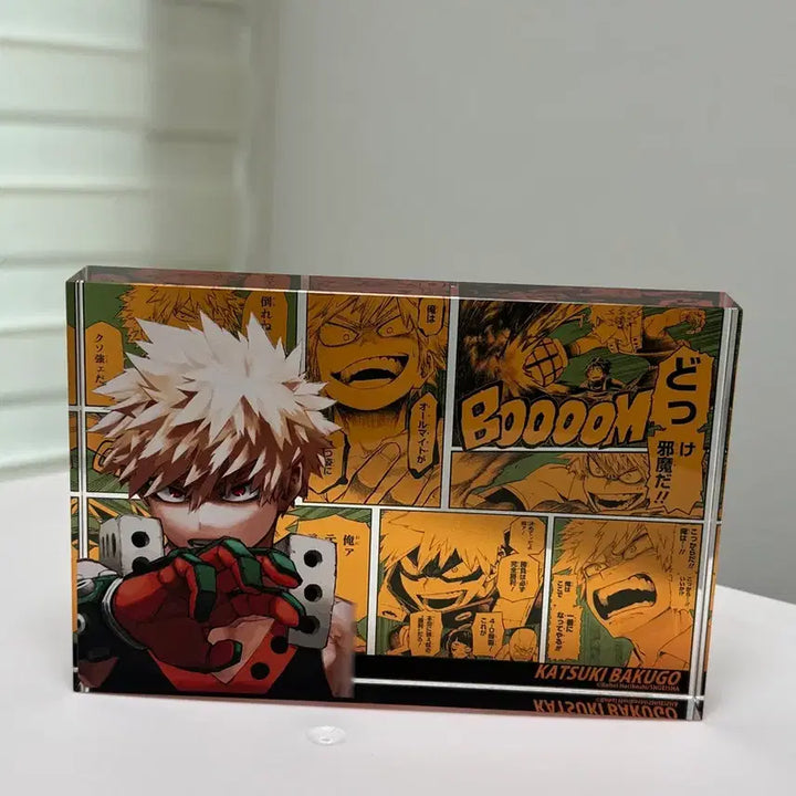 [BUNJANG] My Hero Academia Bakugo Katsuki Birthday Acrylic Block / 나히아 히로아카 바쿠고 카츠키 생일 아크릴블럭