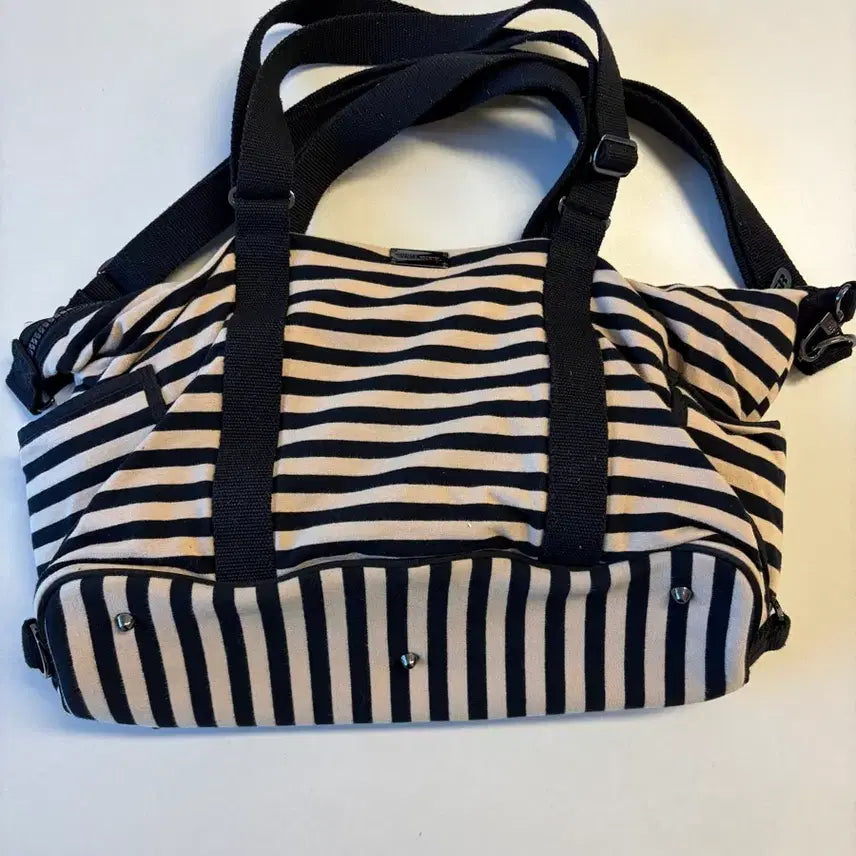 [BUNJANG] Sonia Rykiel Stripe Shoulder Bag / 소니아 리키엘 스트라이프 숄더백
