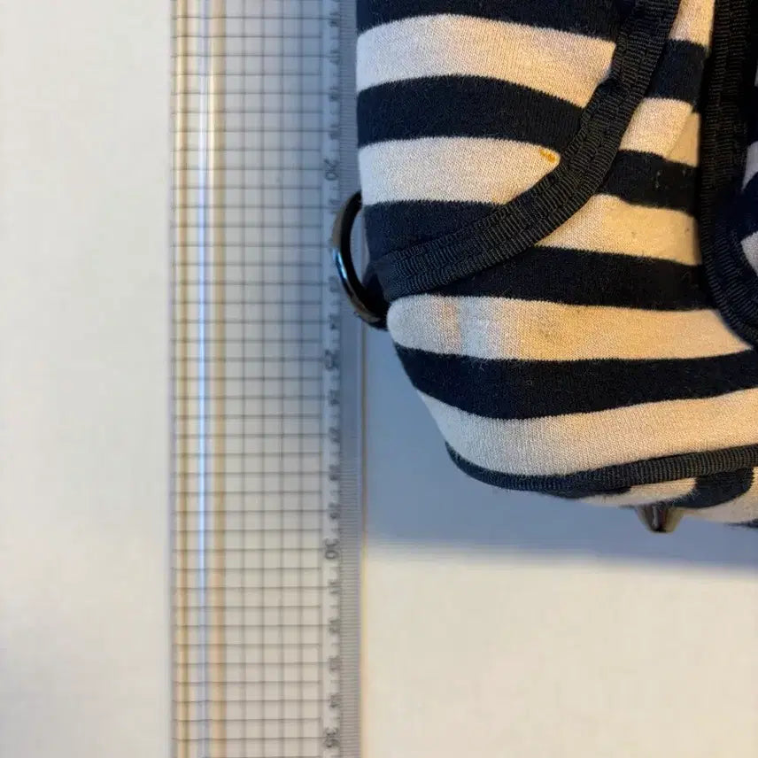 [BUNJANG] Sonia Rykiel Stripe Shoulder Bag / 소니아 리키엘 스트라이프 숄더백