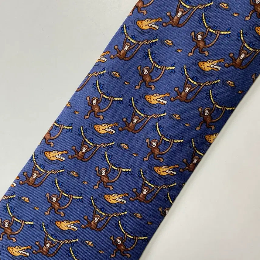 [BUNJANG] Hermes Silk Necktie / 에르메스 명품 정품넥타이(HERMES)