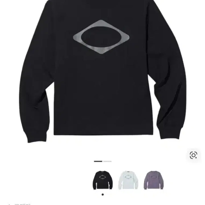 [BUNJANG] Mischief Rhombus Long Sleeve Black (Used) / 미스치프 롬버스 롱슬리브 블랙