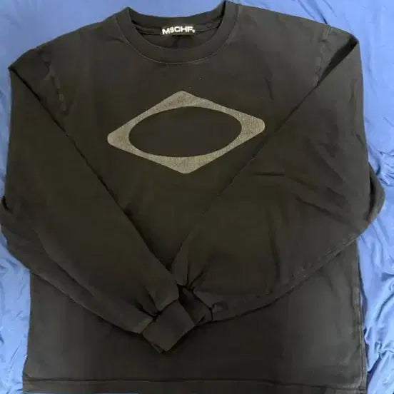 [BUNJANG] Mischief Rhombus Long Sleeve Black (Used) / 미스치프 롬버스 롱슬리브 블랙
