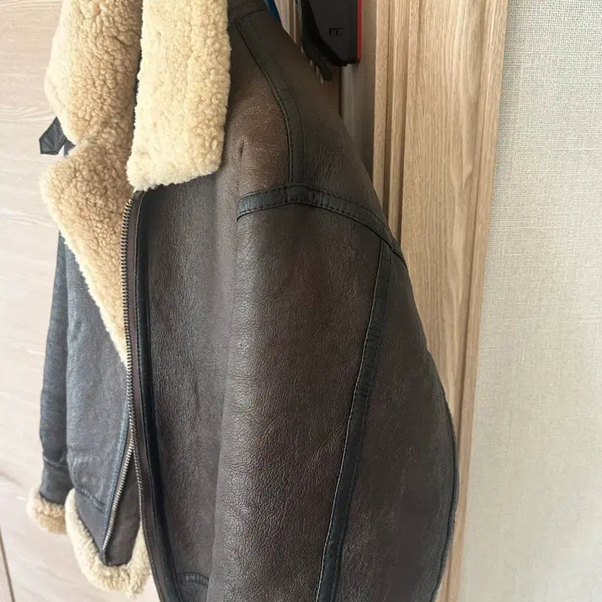 [BUNJANG] Real Leather B-3 Flight Jacket (Size 95-100) / 양가죽 리얼항공무스탕 B-3 95~100사이즈 판매