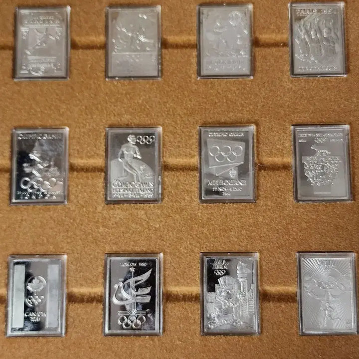 [BUNJANG] 1988 Seoul Olympics Official Commemorative Miniature Set / [새상품]88 서울 올림픽 공식 기념 백동 미니어처 세트