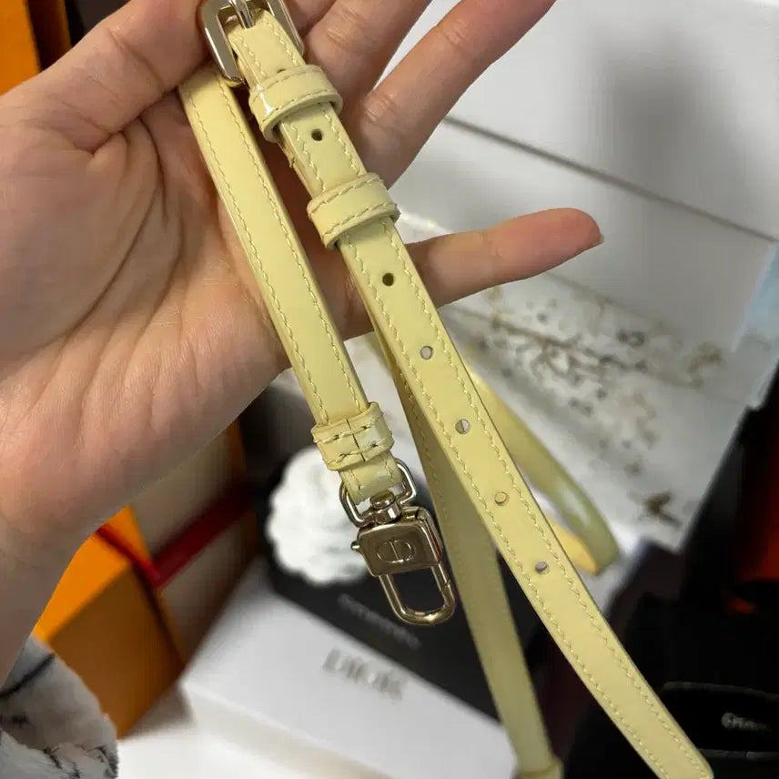 [BUNJANG] Dior Micro Vanity Pale Yellow / 디올 마이크로 베니티 페일 옐로우