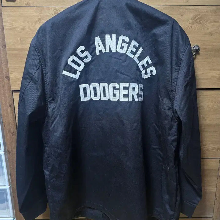 [BUNJANG] New Era Coach Jacket LA Black (2XL) / 뉴에라 코치자켓 (2XL) LA 블랙