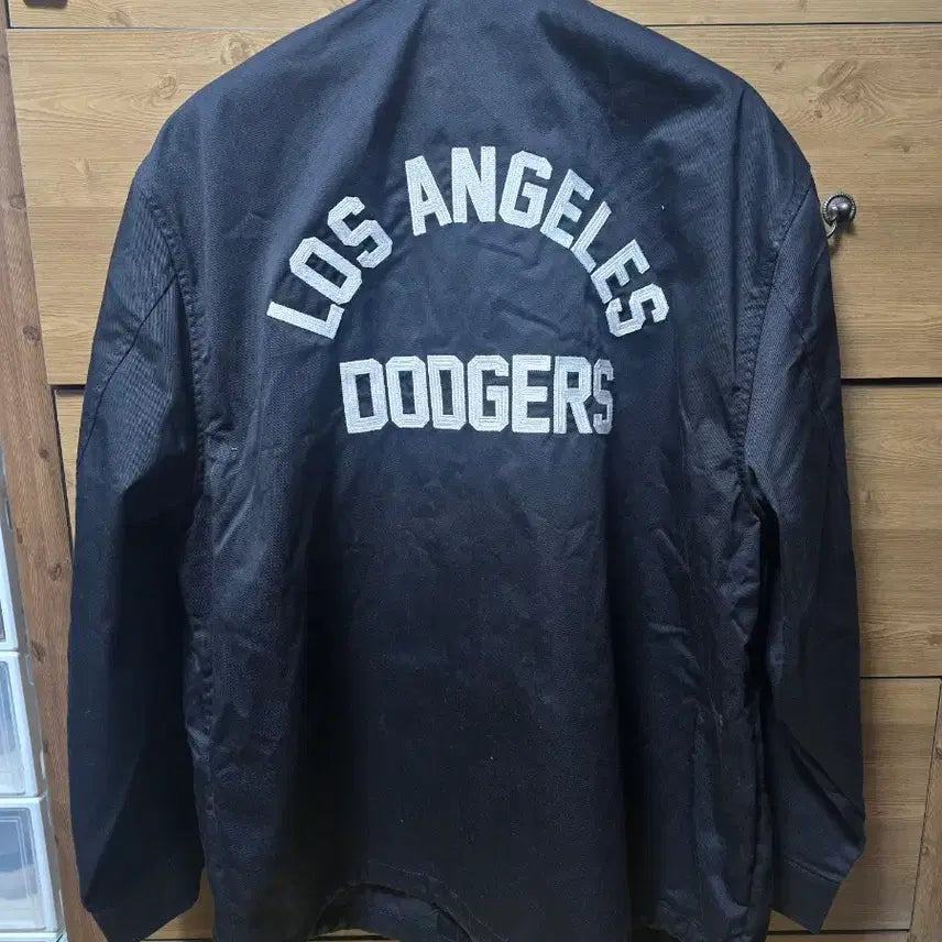 [BUNJANG] New Era Coach Jacket LA Black (2XL) / 뉴에라 코치자켓 (2XL) LA 블랙