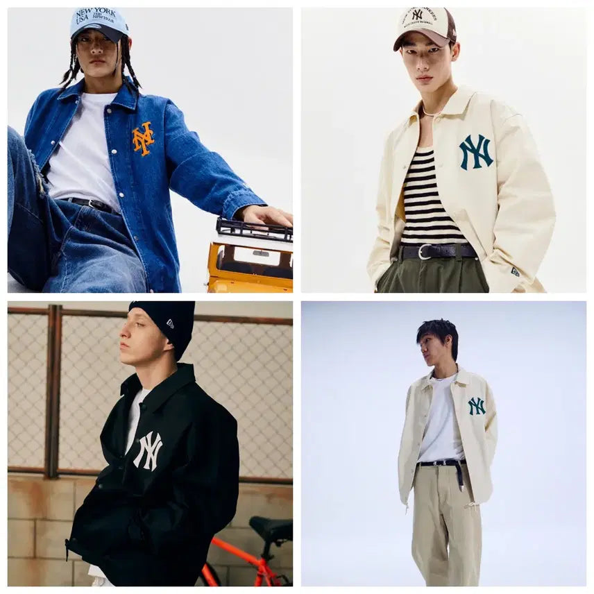 [BUNJANG] New Era LA Black Coach Jacket (2XL) / 뉴에라 코치자켓 (2XL) LA 블랙