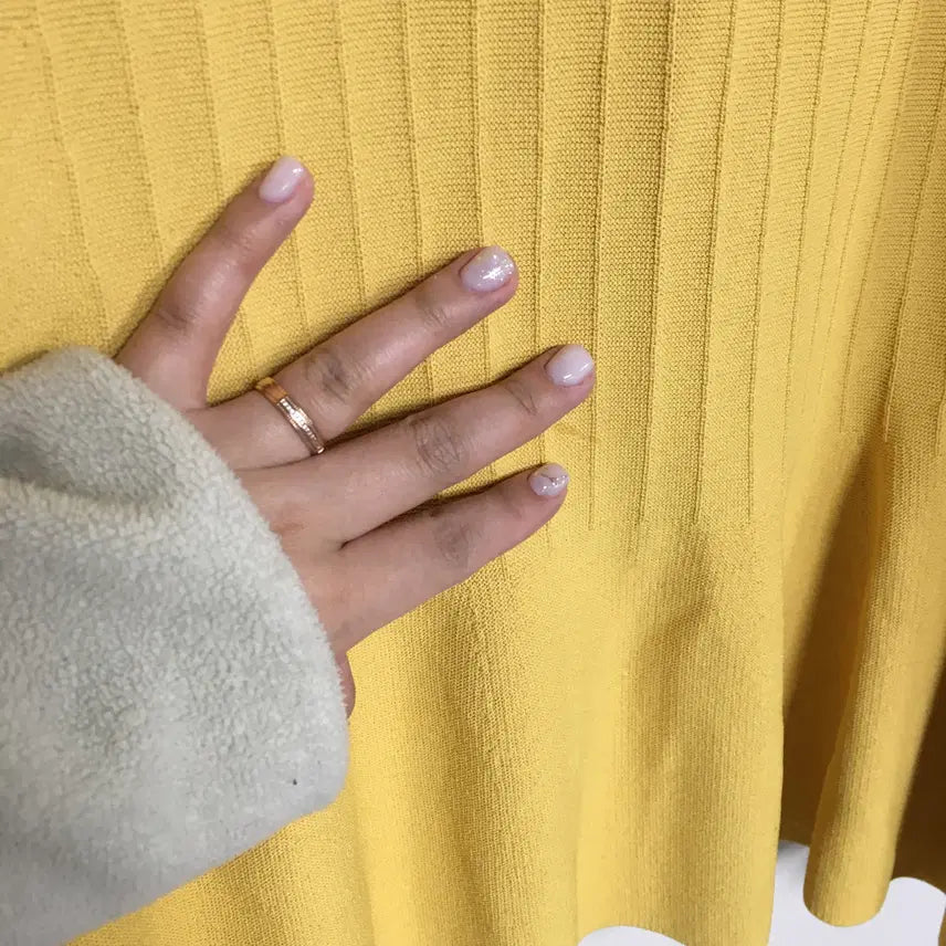[BUNJANG] SJSJ Flare Knit Skirt / SJSJ 에스제이 플레어 니트 스커트 67