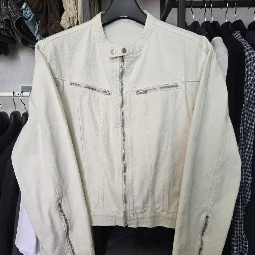 [BUNJANG] Urban:D Cotton Biker Jacket / 코튼 차이나 바이커 자켓 새상품급