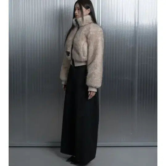 [BUNJANG] 8TURN Fur Jacket / 에트오소메 퍼자켓 (새상품, 포장 상태 그대로 있음)