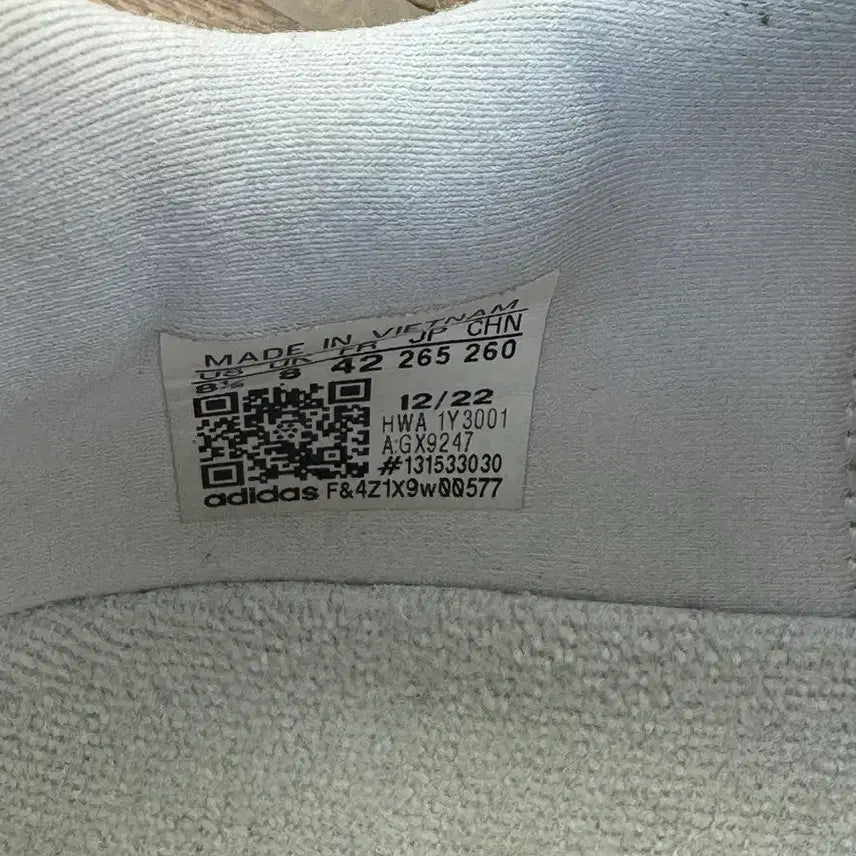 [BUNJANG] Adidas 4D Run Core Black Continental Sneakers / 아디다스 4D 런 코어블랙 265 컨티넨탈