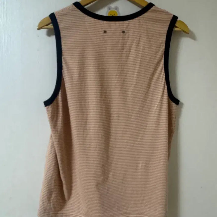 [BUNJANG] Hansum EQL Sleeveless Striped T-shirt / 한섬 EQL 민소매 티셔츠