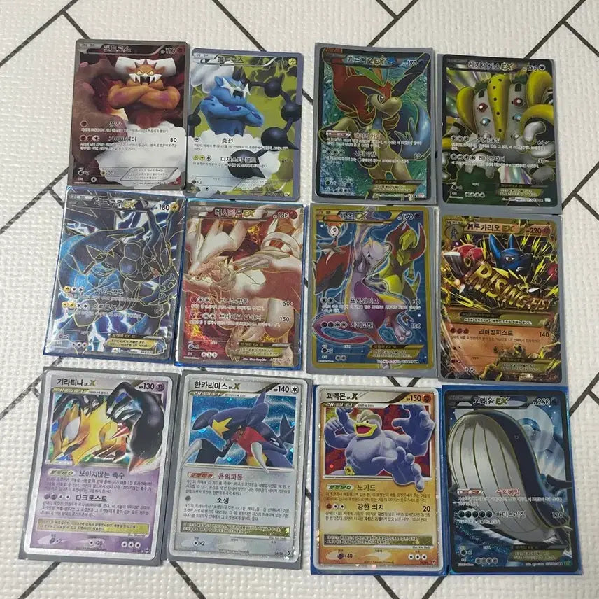 [BUNJANG] Pokemon Card M2UR LucarioUR Card / 포켓몬카드 메가 루카리오ur lv.x등 판매