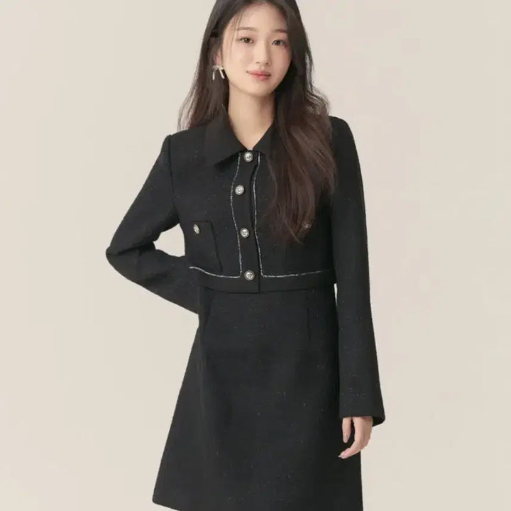 [BUNJANG] Roem Tweed Dress / 로엠 트위드원피스 (택제거x새상품)