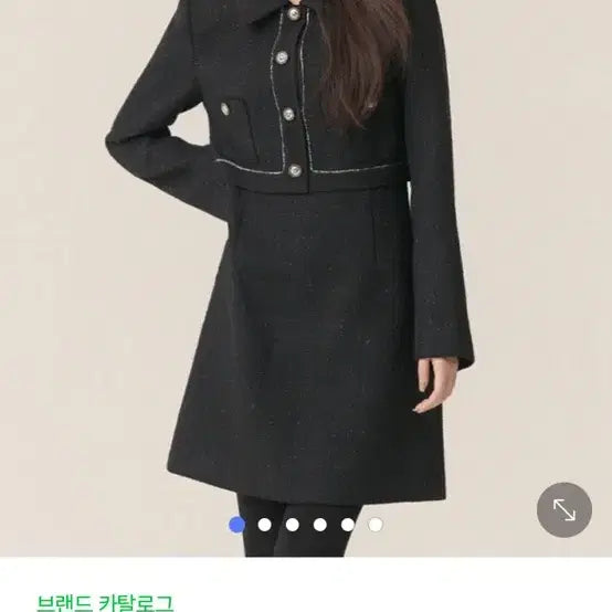 [BUNJANG] Roem Tweed Dress / 로엠 트위드원피스 (택제거x새상품)