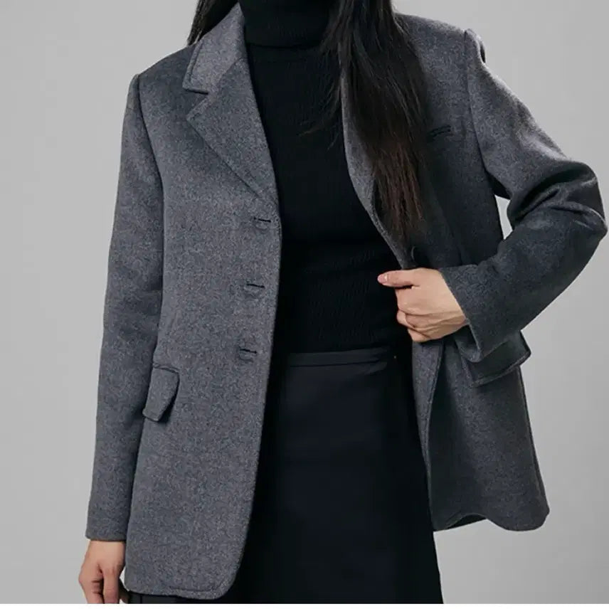 [BUNJANG] MIXXO Women's Tailored Oversized Jacket M / 미쏘 여성용 테일러드 오버핏 자켓 M사이즈(95)