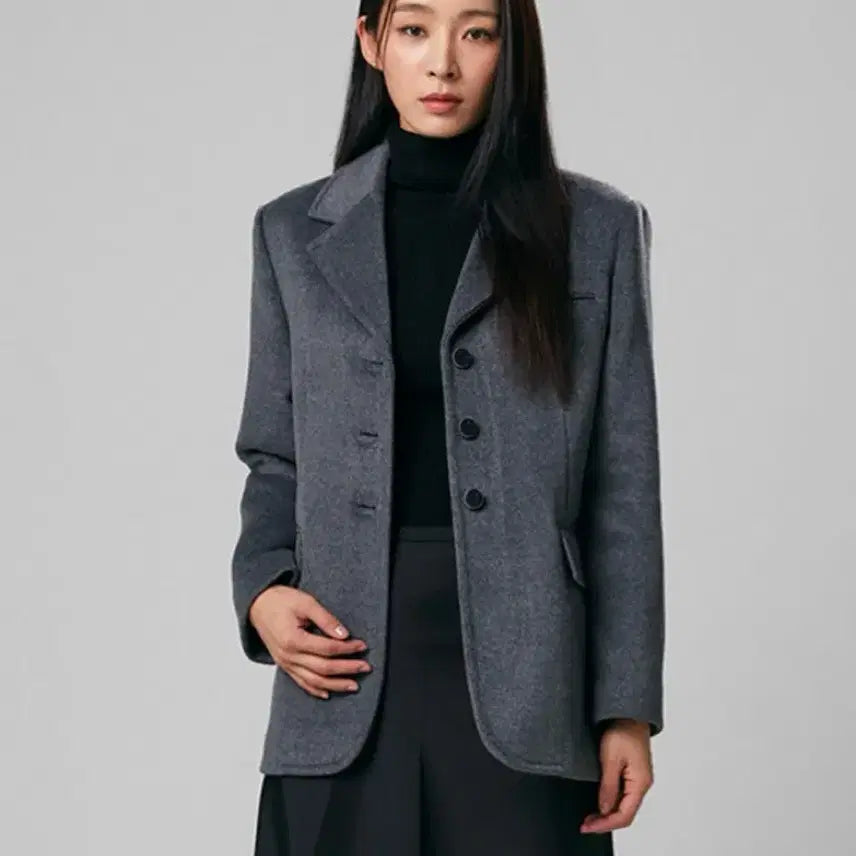 [BUNJANG] MIXXO Women's Tailored Oversized Jacket M / 미쏘 여성용 테일러드 오버핏 자켓 M사이즈(95)
