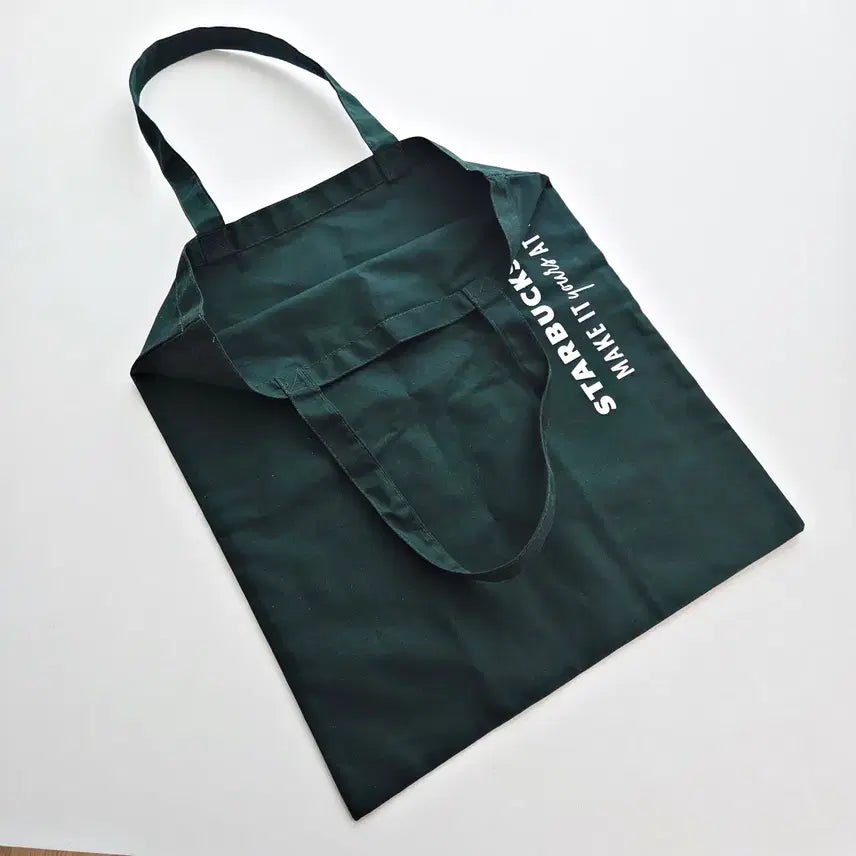 [BUNJANG] Starbucks Make it Yours At Home Eco Bag / 스타벅스 에코백 그린 Make it Yours At Home [오늘출발]