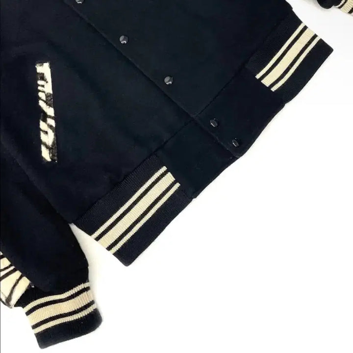 [BUNJANG] Needles Leopard Varsity Jacket / 니들스 레오파드 바시티 자켓 L