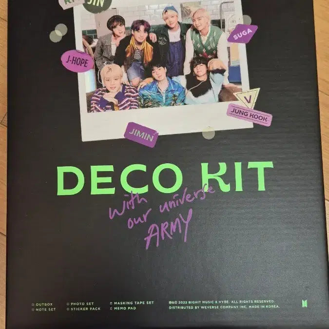 [BUNJANG] BTS Deco Kit / 방탄소년단 데코 키트 (BTS Deco Kit)