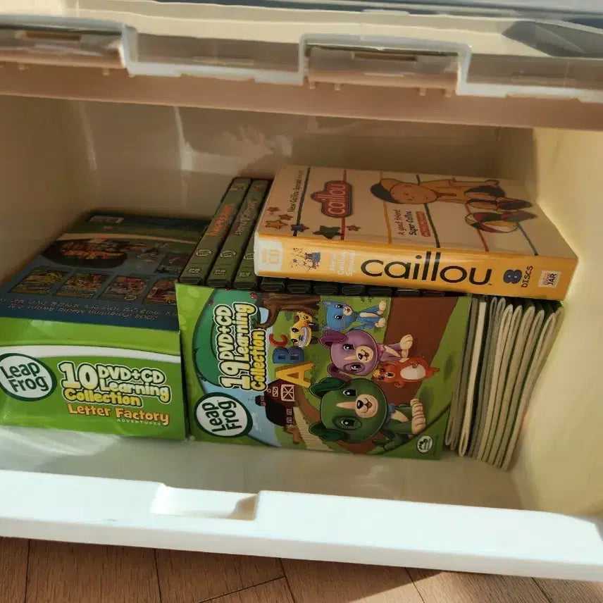 [BUNJANG] Repro &amp; Caillou DVD CD Set / 리프로그&amp;까이유 DVD CD