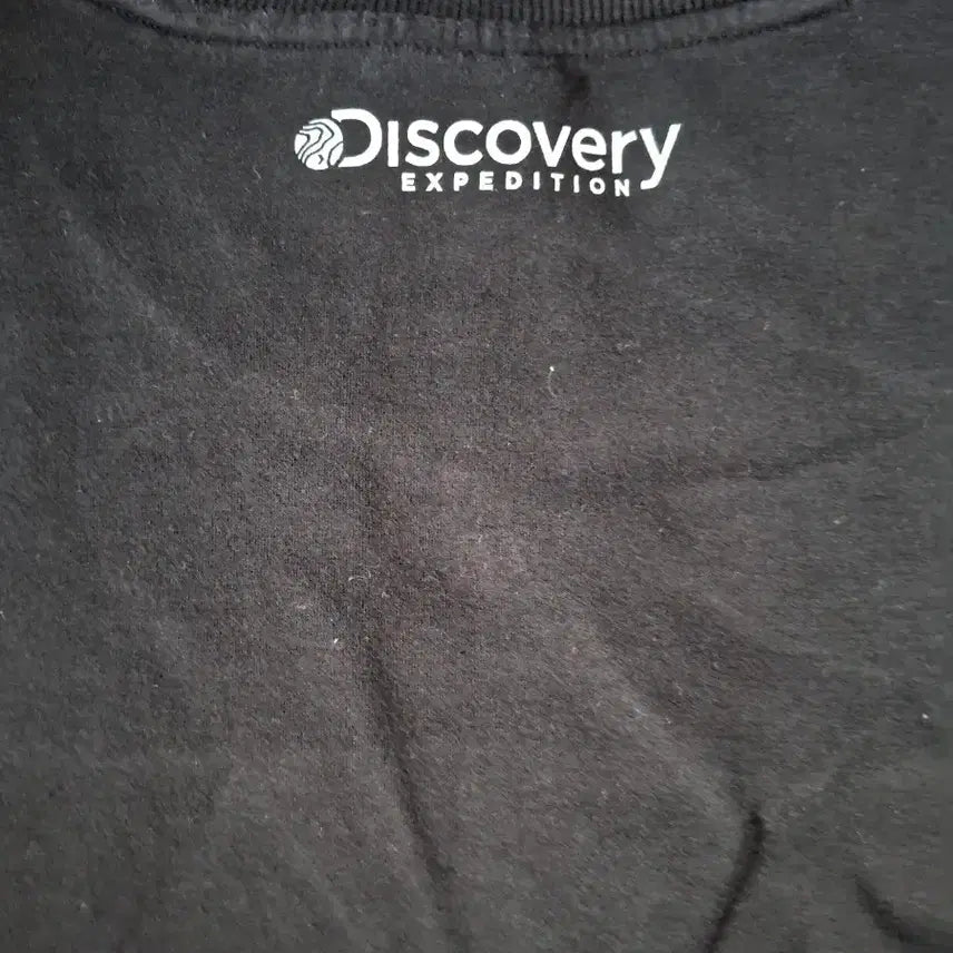 [BUNJANG] Discovery Men's Black Sweatshirt / 디스커버리 맨투맨 티셔츠(90~95/공용)