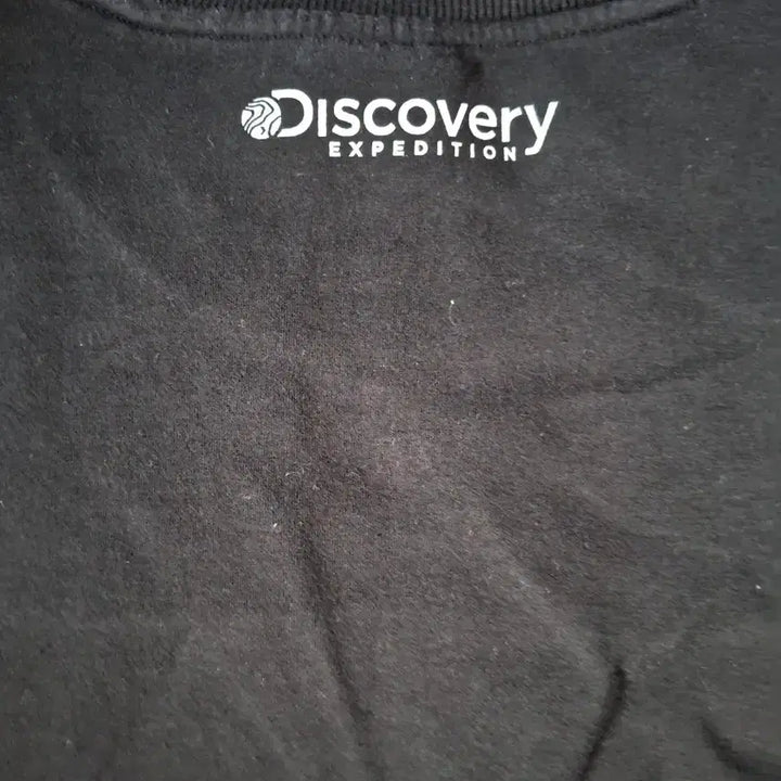 [BUNJANG] Discovery Men's Black Sweatshirt / 디스커버리 맨투맨 티셔츠(90~95/공용)
