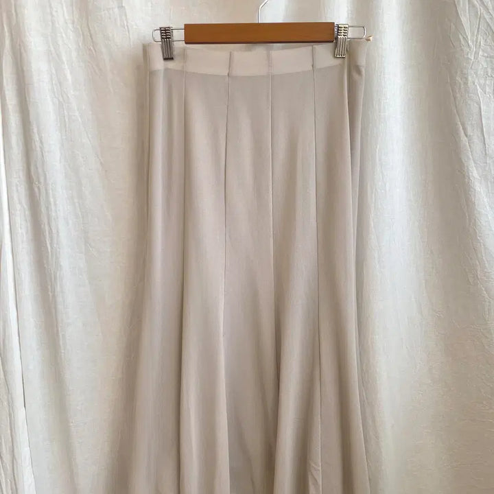 [BUNJANG] Beige Tulle Skirt (M) / 베이지 샤밴딩스커트(M)