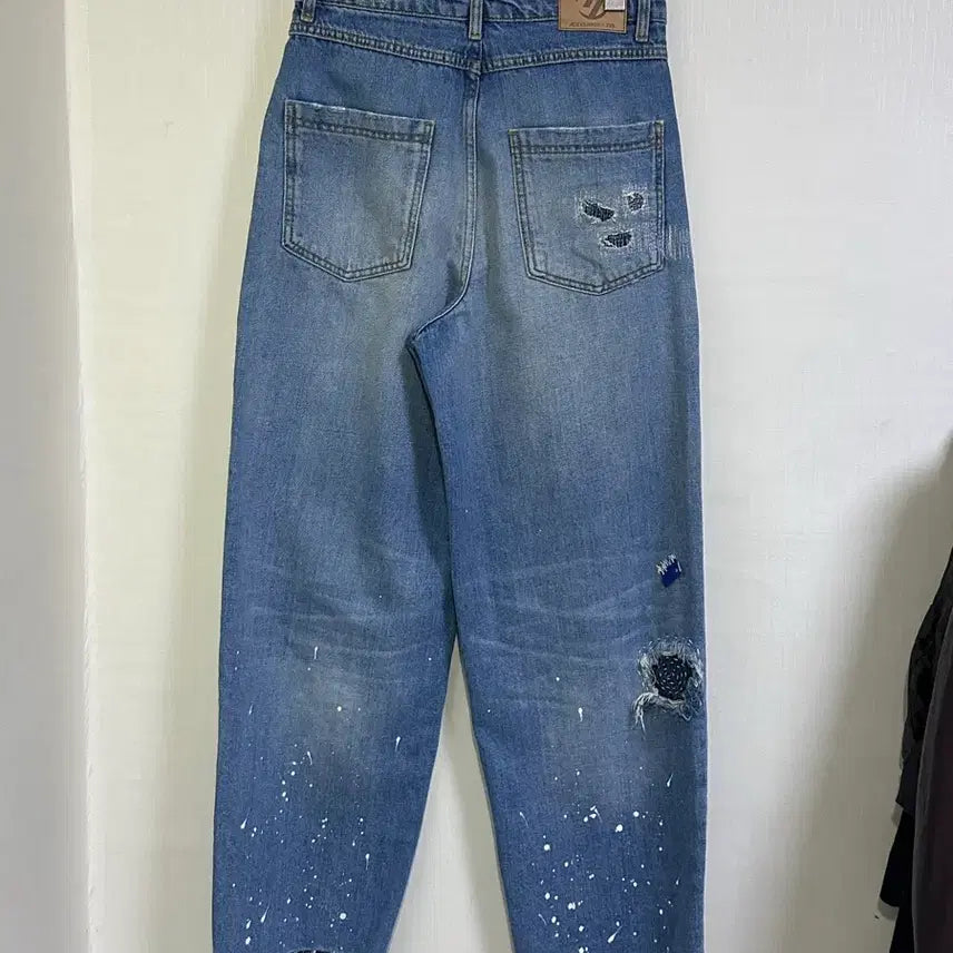 [BUNJANG] ZARA x ADERERROR Patchwork Denim Jeans 34 / 자라 아더에러 패치워크 워싱 데님 진 / 34/29-30인치