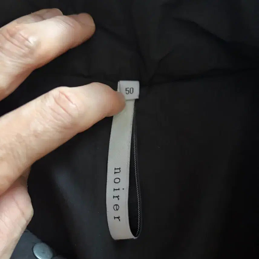 [BUNJANG] Noir Crop Puffer Jacket Black (Size 50) / 노이어 크롭 푸퍼 패딩 자켓 블랙 50사이즈 팝니다