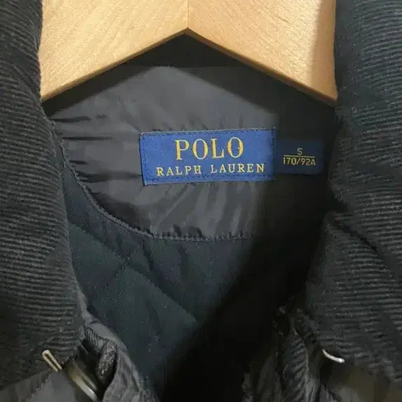 [BUNJANG] Polo Ralph Lauren Quilted Jacket Black / 폴로 랄프로렌 퀼팅 자켓 블랙 100사이즈