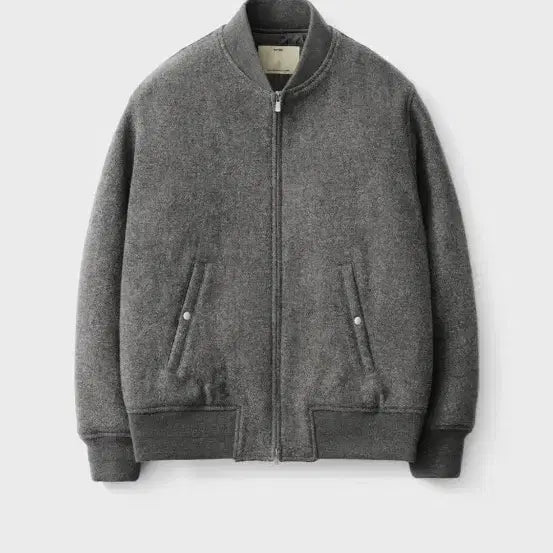 [SOLD OUT] 포터리 셔틀랜드 울 봄버 자켓 그레이 새제품