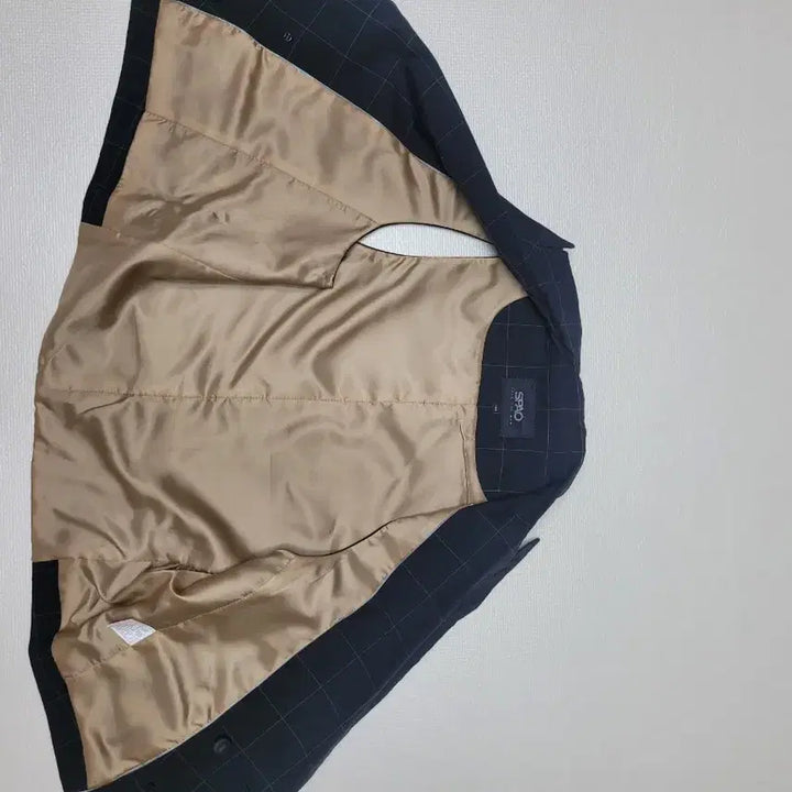 [BUNJANG] SPAO for Men Check Pattern Vest / 스파오포맨 SPAO for men 체크 패턴 베스트 100 블랙