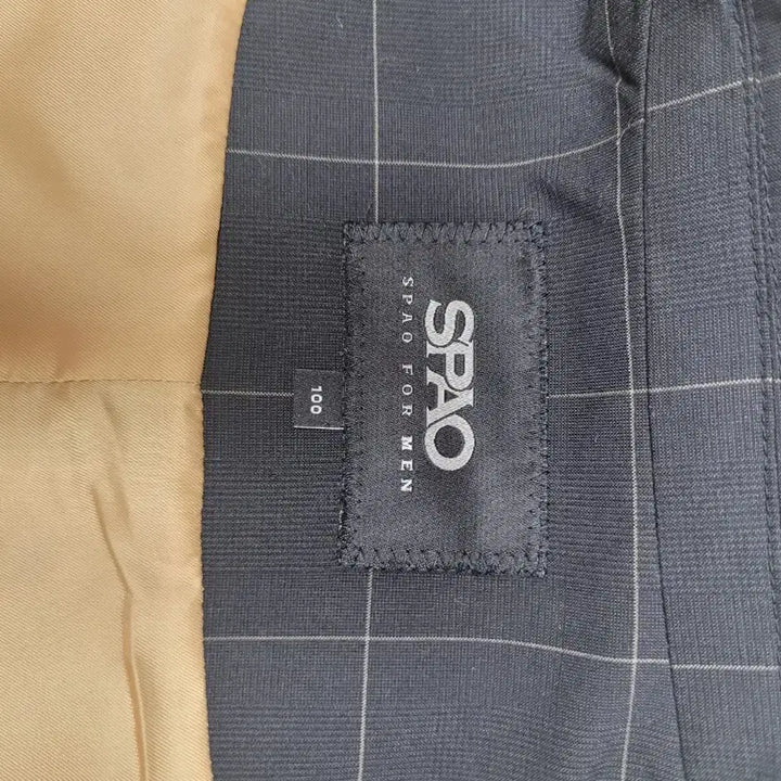 [BUNJANG] SPAO for Men Check Pattern Vest / 스파오포맨 SPAO for men 체크 패턴 베스트 100 블랙