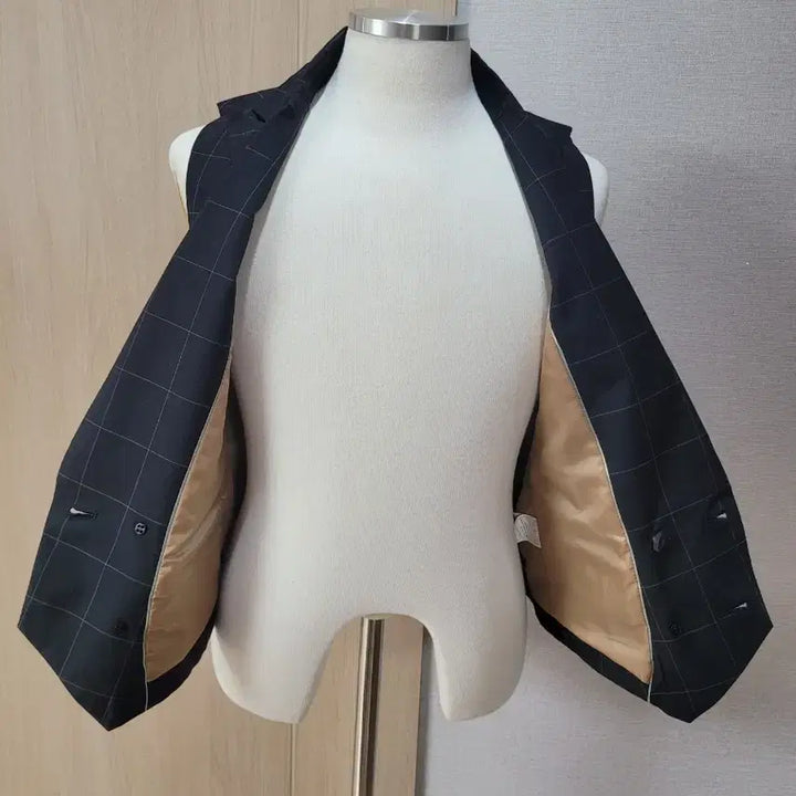 [BUNJANG] SPAO for Men Check Pattern Vest / 스파오포맨 SPAO for men 체크 패턴 베스트 100 블랙