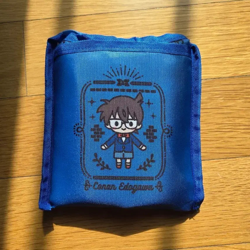 [BUNJANG] Detective Conan Blue Eco Bag / 명탐정 코난 에코백 블루 장바구니