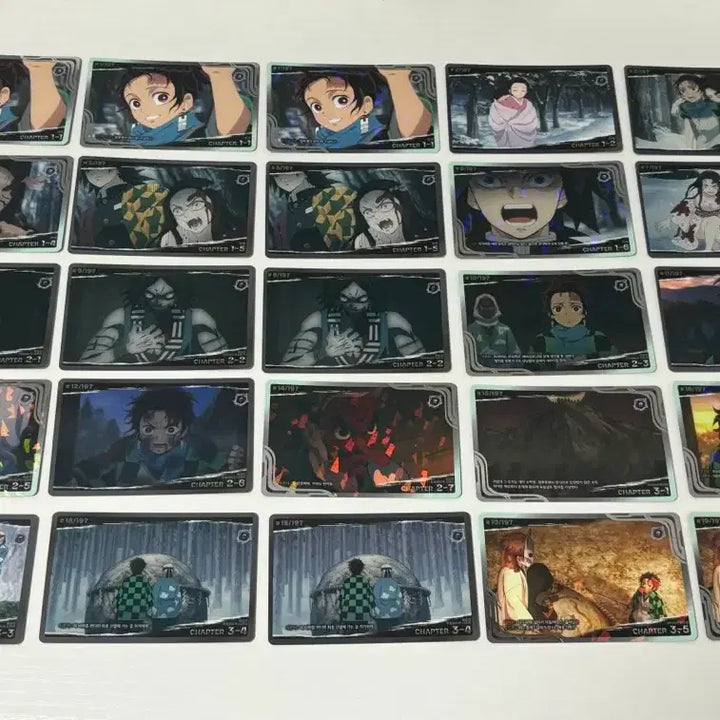 [BUNJANG] Demon Slayer Collectible Cards Series 1 Bundle Set (100 Cards) / 귀멸의칼날 귀칼 콜렉트카드 시리즈 1 100장 일괄