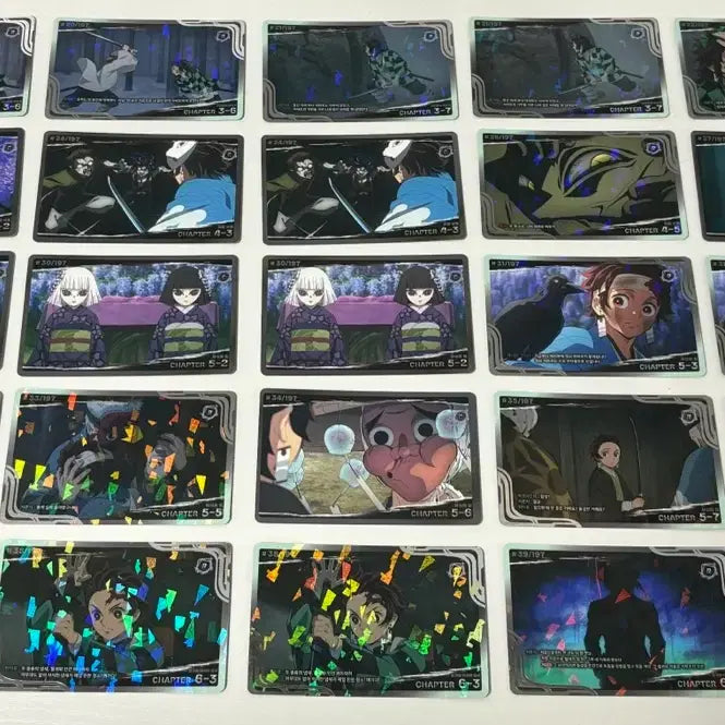 [BUNJANG] Demon Slayer Collectible Cards Series 1 Bundle Set (100 Cards) / 귀멸의칼날 귀칼 콜렉트카드 시리즈 1 100장 일괄