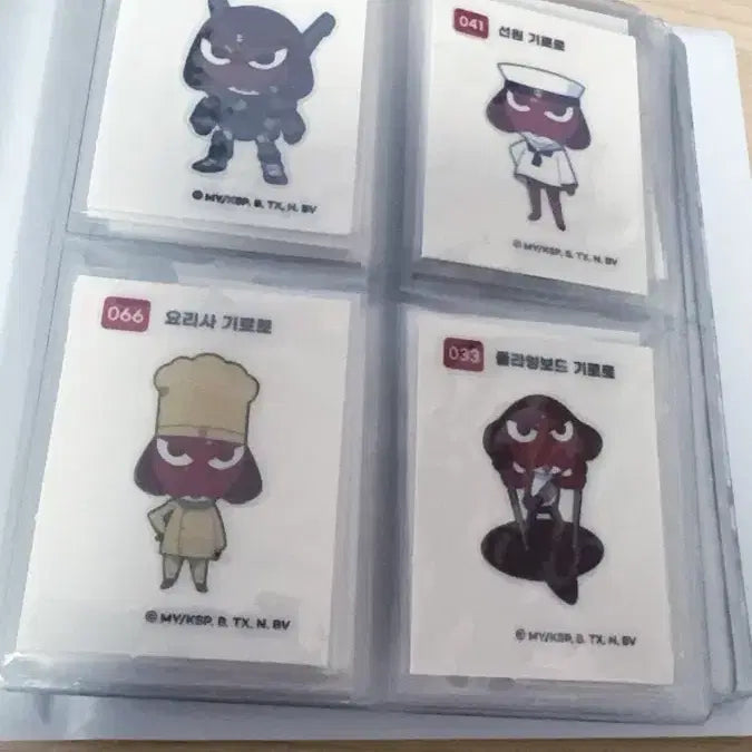 [BUNJANG] Keroro Bundle Set Sticker / 개구리 중사 일괄 케로로 띠부씰