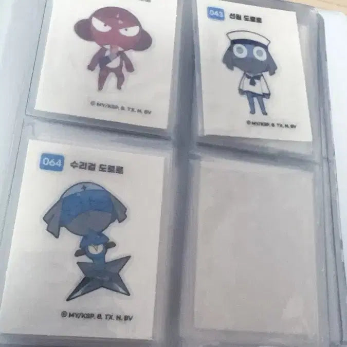[BUNJANG] Keroro Bundle Set Sticker / 개구리 중사 일괄 케로로 띠부씰