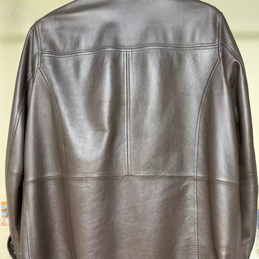 [BUNJANG] ORYANY Men's Leather Jacket / ORYANY 오야니 남성 양가죽 자켓 105 브라운