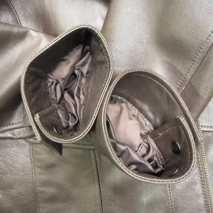 [BUNJANG] ORYANY Men's Leather Jacket / ORYANY 오야니 남성 양가죽 자켓 105 브라운