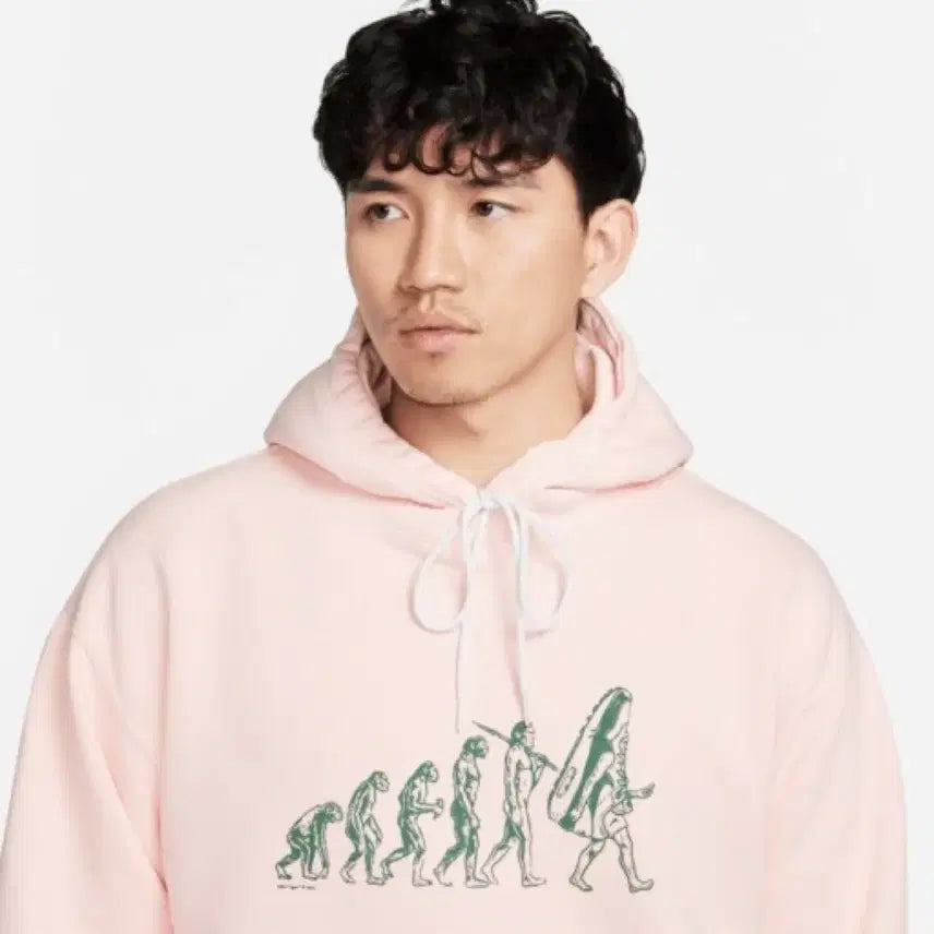 [BUNJANG] Nike Evolution Pink Hoodie (L) / 나이키 에볼루션 핑크 후드티(새상품)