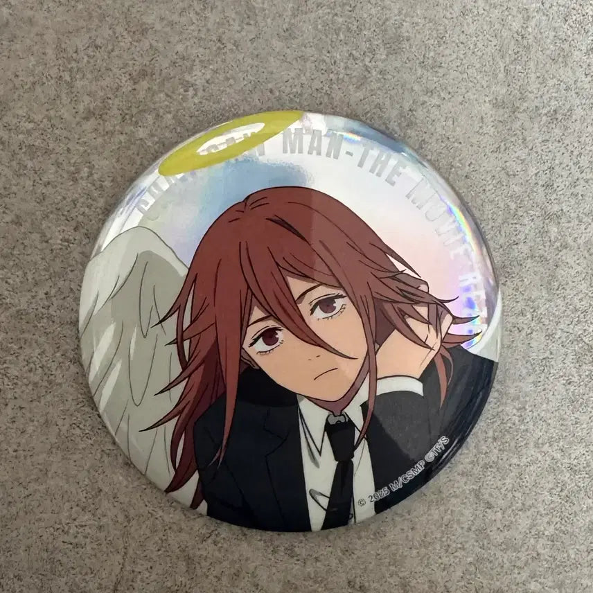 [BUNJANG] Chainsaw Man Angel Devil Big Can Badge / 체인소맨 천사의 악마 빅캔뱃지