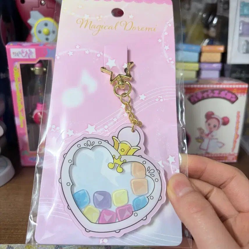 [BUNJANG] Ojamajo Doremi Shaker Charm Keychain Daewon Shop Exclusive / 꼬마마법사 레미 오자마녀도레미 코롱탭 쉐이커 키링 대원샵
