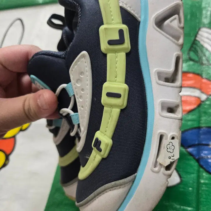 [BUNJANG] KD Kids 24 Light Sneakers 190 / 휠라 꾸미 라이트 24 KD 키즈운동화 190