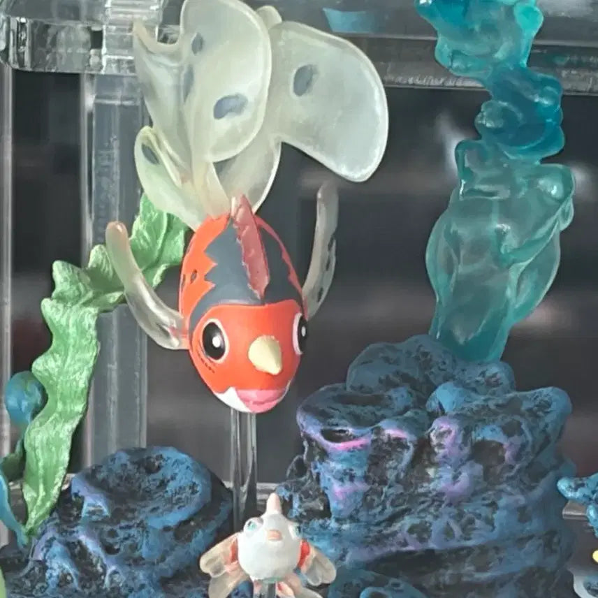 [BUNJANG] Pokemon Resin Diorama 1/40 Scale - Kingler Figure / 포켓몬 레진 입체도감 1/40 1:40 연구소 디오라마 콘치 왕콘치