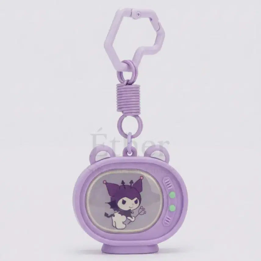 [BUNJANG] Sanrio Kuromi LED Keyring / 산리오 LED 키링고리 쿠로미